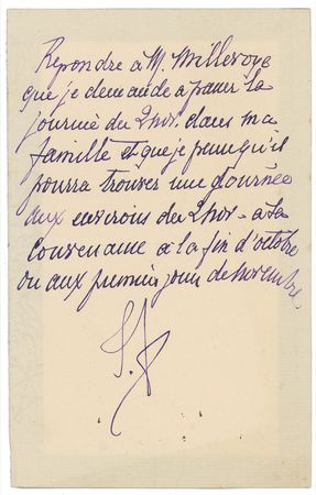 Lot #358 Ferdinand Foch Letters - Image 1