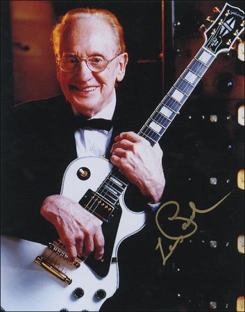 Lot #809 Les Paul Signed Photographs - Image 1