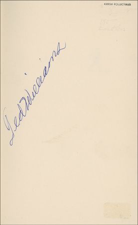 Lot #1324 Ted Williams Book - Image 1