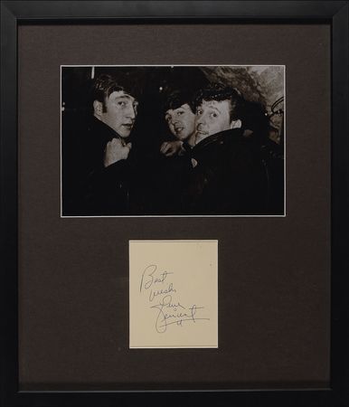 Lot #844 Gene Vincent Signature - Image 2