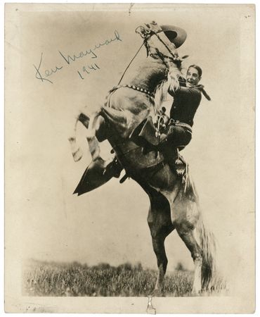 Lot #1044 Ken Maynard Signed Photographs - Image 1