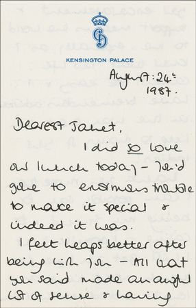 Lot #230 Diana: With her marriage in trouble, a relieved Diana confides “all that you said made an awful lot of sense” - Image 1
