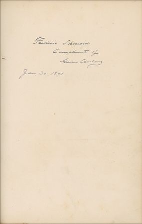 Lot #19 Grover Cleveland: The 22nd President