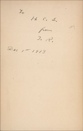 Lot #152 Theodore Roosevelt: For his ally in the fight for American Nationalism, TR inscribes several volumes to Henry Cabot Lodge - Image 5