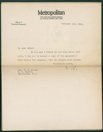 Lot #152 Theodore Roosevelt: For his ally in the fight for American Nationalism, TR inscribes several volumes to Henry Cabot Lodge - Image 7