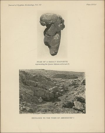 Lot #198 Howard Carter: The discoverer of Tut’s Tomb reports on a prior excavation - Image 3