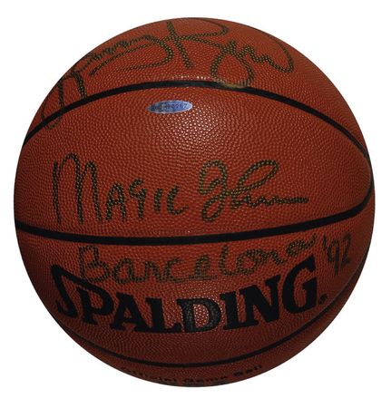 Lot #1236 Magic Johnson and Larry Bird: Original Dream Teamers - Image 2