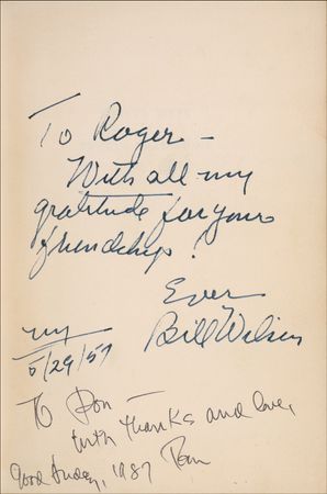 Lot #396 Bill Wilson: The Alcoholics Anonymous co-founder signs a second printing of the Twelve Steps - Image 1