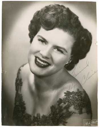 Lot #816 Patsy Cline: Cline portrait taken by her hometown photographer - Image 1