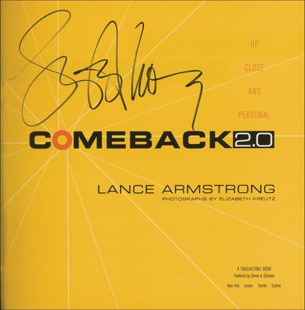 Lot #1167 Lance Armstrong Book - Image 1