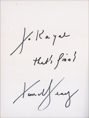 Lot #319 Timothy Leary - Image 1