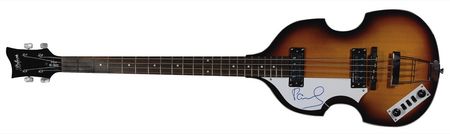 Lot #791 Beatles: Paul McCartney: McCartney signs his trademark Höfner ?violin? bass deemed ?very rare and extremely desirable? by Frank Caiazzo - Image 1
