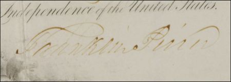Lot #127 Franklin Pierce: Pierce promotes a former Old Ironsides midshipman - Image 2
