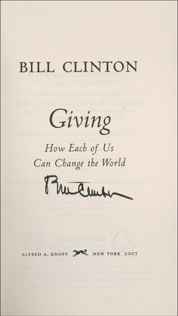 Lot #32 Bill Clinton Book - Image 1