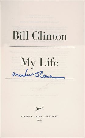 Lot #33 Bill Clinton Book - Image 1