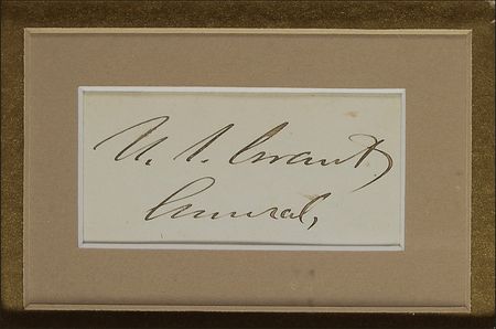 Lot #59 U. S. Grant Signature - Image 1