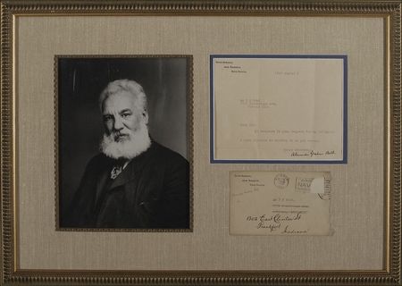 Lot #212 Alexander Graham Bell Typed Letter Signed - Image 1