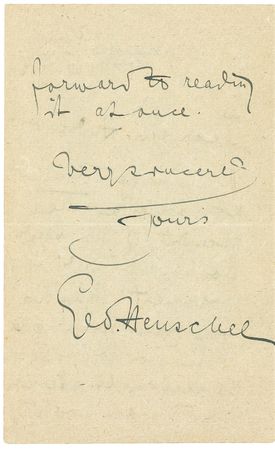 Lot #729 George Henschel - Image 2