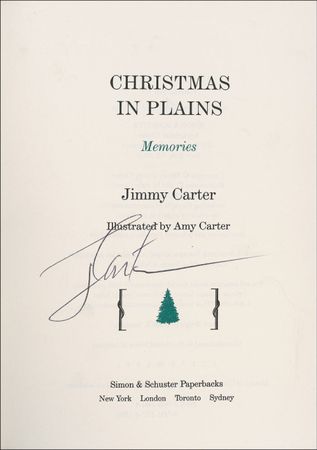 Lot #18 George Bush, Jimmy Carter, and Margaret