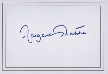 Lot #18 George Bush, Jimmy Carter, and Margaret Thatcher Group Lot - Image 3