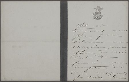 Lot #949 Sarah Bernhardt Handwritten Letter Signed - Image 3