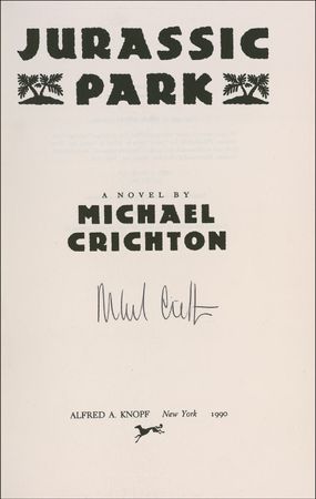 Lot #602 Michael Crichton Book - Image 1