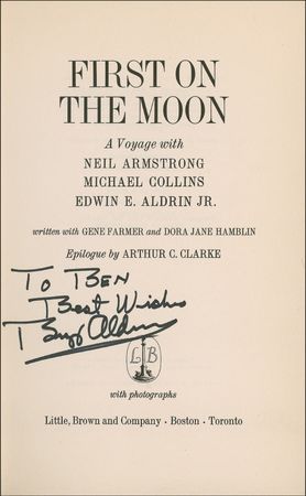 Lot #479 Buzz Aldrin Book - Image 1