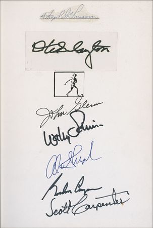 Lot #541 Mercury 7 Book - Image 1