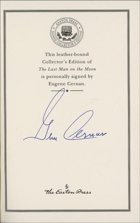 Lot #512 Gene Cernan Book - Image 1