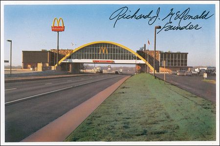 Lot #324 Richard McDonald First Day Cover and Postcard - Image 1