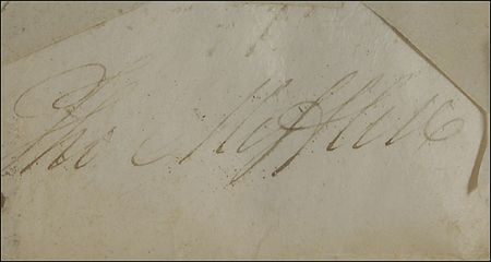 Lot #326 Thomas Mifflin Signed Document - Image 2