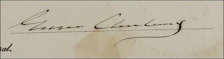 Lot #27 Grover Cleveland Signed Document - Image 2