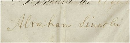 Lot #98 Abraham Lincoln: Early in the Civil War, Lincoln appoints an officer to combat smugglers and Confederates - Image 2