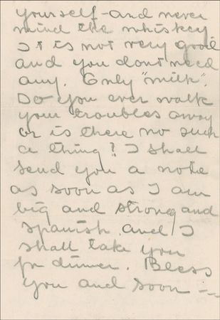 Lot #989 Greta Garbo Handwritten Letter Signed - Image 2