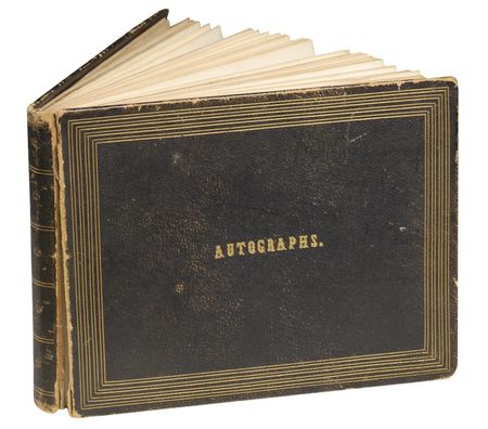 Lot #634 Herman Melville: Choice signature with quote from Moby Dick - Image 2