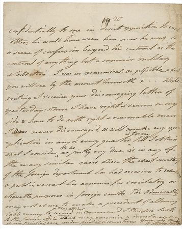 Lot #466 Sir William Sidney Smith Handwritten Letter Signed - Image 4
