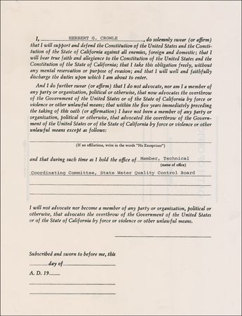 Lot #138 Ronald Reagan: Governor Reagan signed letter and appointment for the California Water Quality Control Board - Image 4