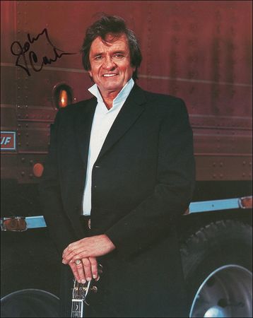 Lot #812 Johnny and June Carter Cash Signed Photographs - Image 1