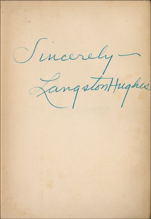 Lot #623 Langston Hughes Book - Image 1