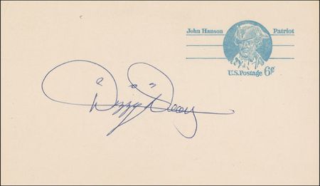 Lot #1196 Dizzy Dean and Hank Greenberg Signatures - Image 1