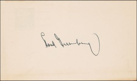 Lot #1196 Dizzy Dean and Hank Greenberg Signatures - Image 2
