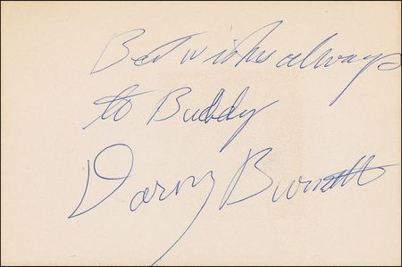 Lot #810 Johnny and Dorsey Burnette Signatures - Image 1