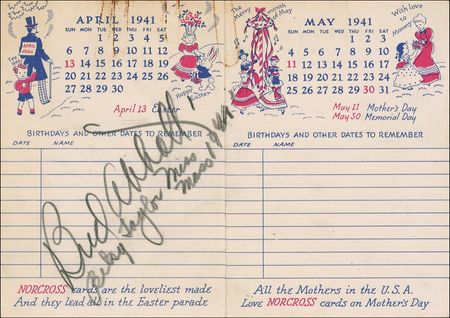 Lot #927 Abbott and Costello Datebook - Image 1