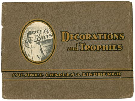 Lot #536 Charles Lindbergh: Lindbergh signs a scarce edition of his decorations and trophies - Image 2