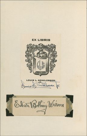 Lot #74 Herbert Hoover and Woodrow Wilson Book - Image 2