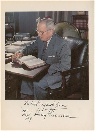 Lot #186 Harry S. Truman Book - Image 1