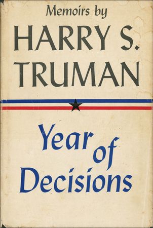 Lot #187 Harry S. Truman Book - Image 2