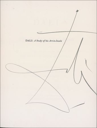 Lot #603 Salvador Dali Book - Image 1