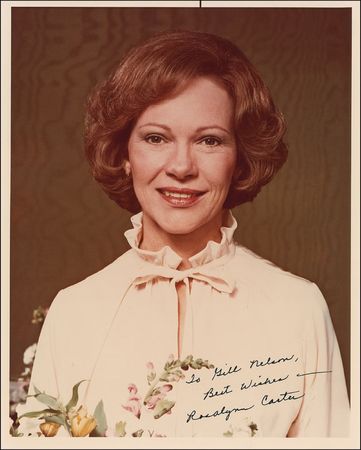 Lot #24 Jimmy and Rosalynn Carter Signed Photographs - Image 2