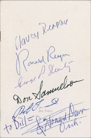 Lot #146 Ronald and Nancy Reagan: The Reagans attend Nixon?s first inaugural ball - Image 1